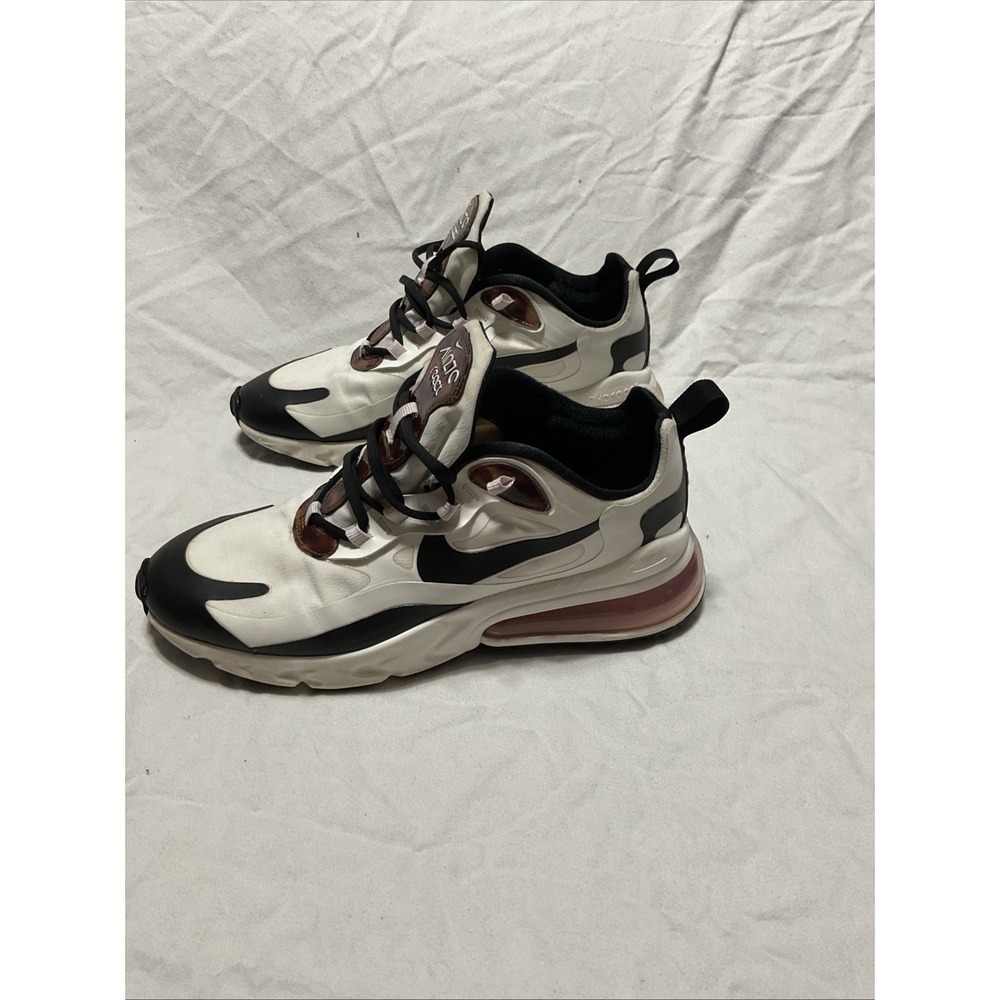 Nike Air 70 React Women's 8.5 Ivory Rose Athletic Running Shoe CU4752-100